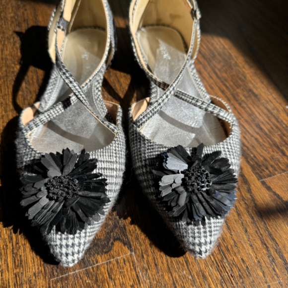 J Crew embellished wool pointy flats - Picture 5 of 5